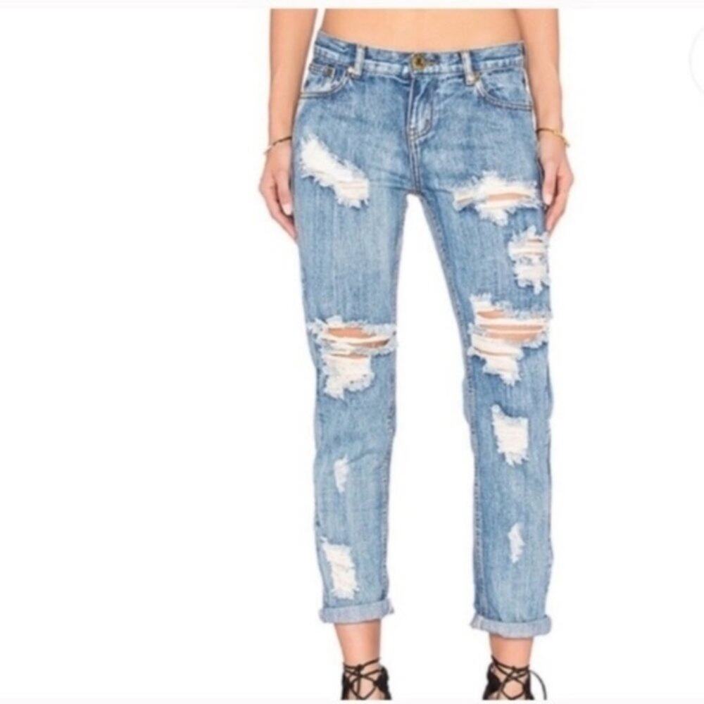 NWT‎ One Teaspoon cobain awesome baggies jeans